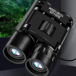 binoculars, portable, foldable, low-light night vision, high-definition, and high-power outdoor use