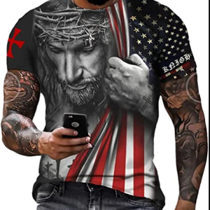 Short Sleeve Digital Printing Top 2023 Men Oem Odm Tops 3d Shirt Tees