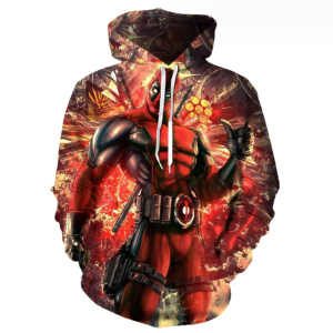 High Quality Custom 3D sublimation printed hoodies polyester Wholesale men's hoodies all over print hoodies