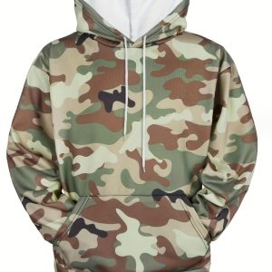 3D Print Sweatshirt Hoodies Men/Women Camouflage Autumn Streetwear 3D Hoodies Sweatshirt