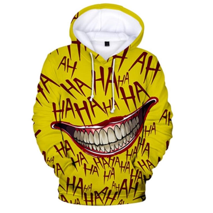 Sweatshirt Hoodies Sweatshirt for Couples Clothes Haha Joker 3D Print Hip Hop Funny Autumn Men and Women