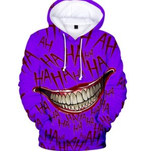 Sweatshirt Hoodies Sweatshirt for Couples Clothes Haha Joker 3D Print Hip Hop Funny Autumn Men and Women