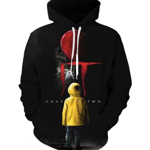 Clown Printing Mens Hoodie Pullover Autumn Winter Thin Teens Boys Girls Hoodies Sweatshirts