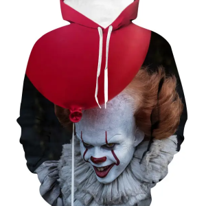 The Joker Printing Men Hoodie Pullover Autumn Winter Thin Teens Men Hoodies Sweatshirts