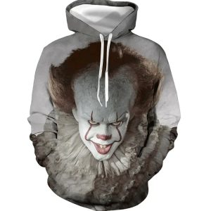 The Joker Printing Men Hoodie Pullover Autumn Men Hoodies Sweatshirts