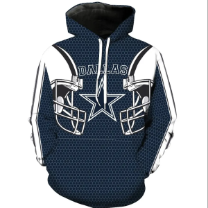 American Football Pattern Novelty Hoodies for Men Graphic Pullover Hooded Sweatshirt(dark blue)