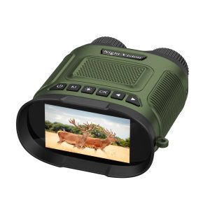 Digital Night Vision Monocular with Infrared Illuminator & Video Recording, 1080P Night Vision for Hunting, Camping