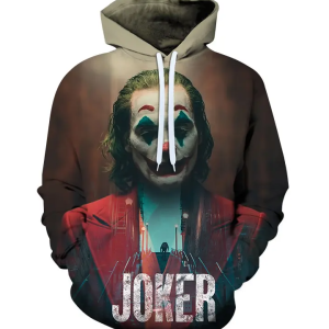 (The Brown Joker)High Quality Pullover Hoodies For Men Sublimation Hoodies