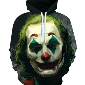 (The Green Joker)High Quality Pullover Hoodies For Men Sublimation Hoodies