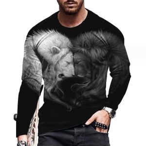 Mens Long Sleeve shirt of Men’s Lightweight Crew Long Sleeve Hunting Shirt