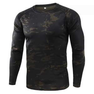 Camouflage Quick- drying Tactical Shirt Long- Sleeve Shirt