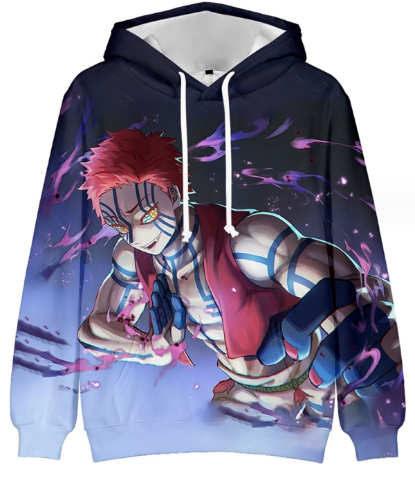 Digital Printing graphic Hoodie Streetwear Sports Gym Anime Hoodie Custom