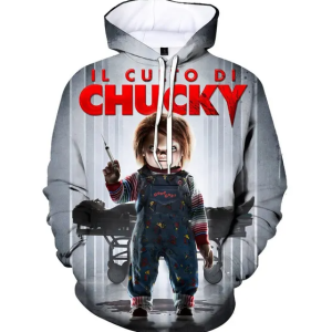 3d Digital Printing Sweater Full Zipper Cosplay Peripheral Hoodie Sweatshirt Pullover