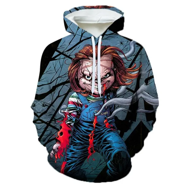 Polyester Hoodie 3D Printing Oversized Hoodie Men Sweatshirt Unisex