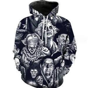 Pullover Sweatshirts Custom Polyester Hoodie Sweatshirt For Sale(Joker)