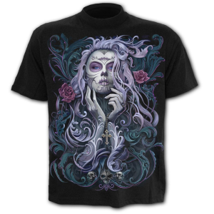 Men's Street Horror Beauty Short Sleeve Print Personality Fashion Fashion Premium T-Shirt For Man